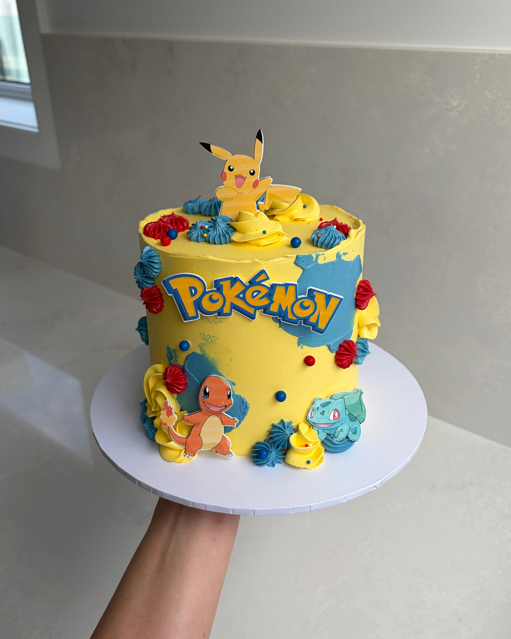 Pokémon Party Cake
