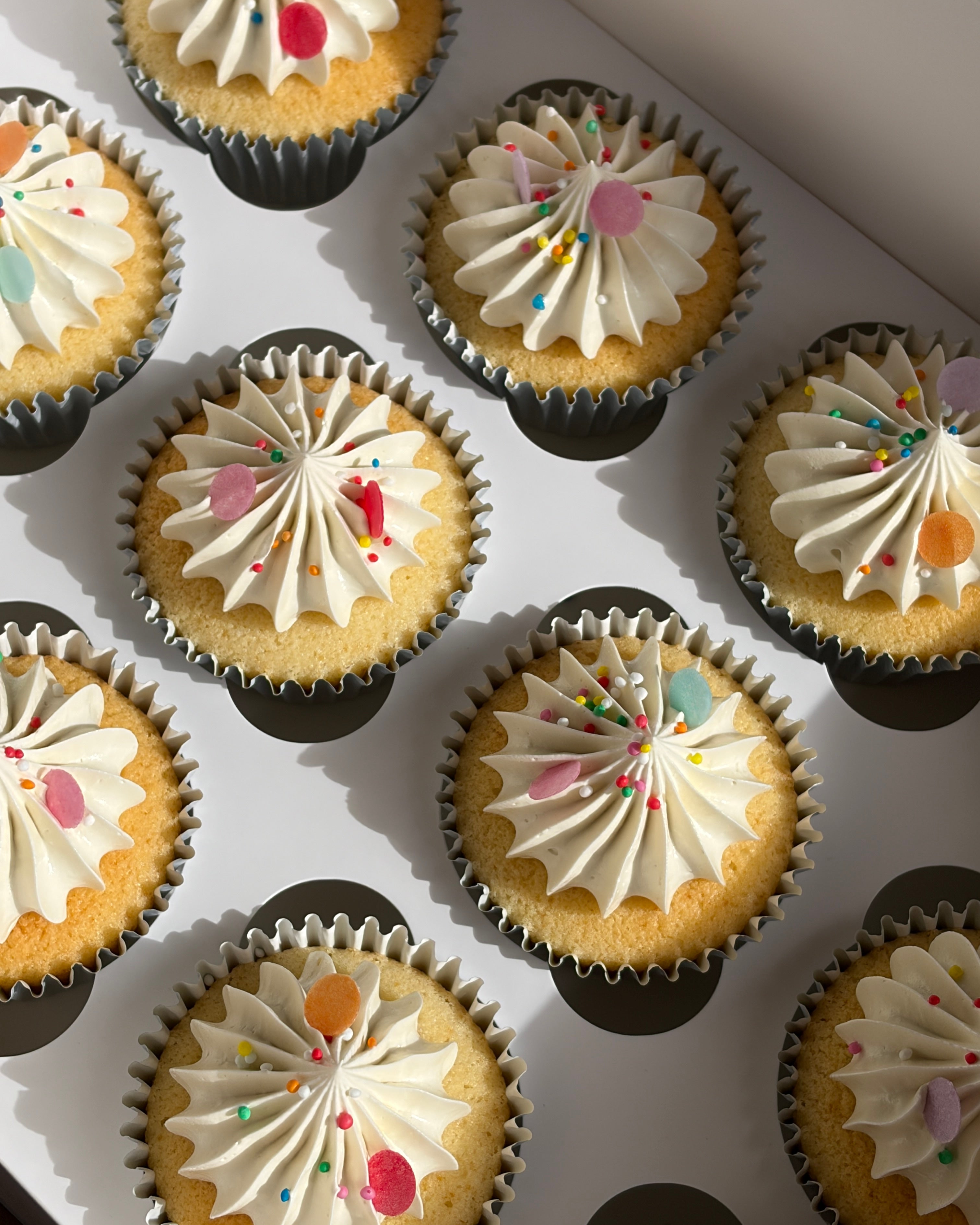 Confetti Dream Cupcakes